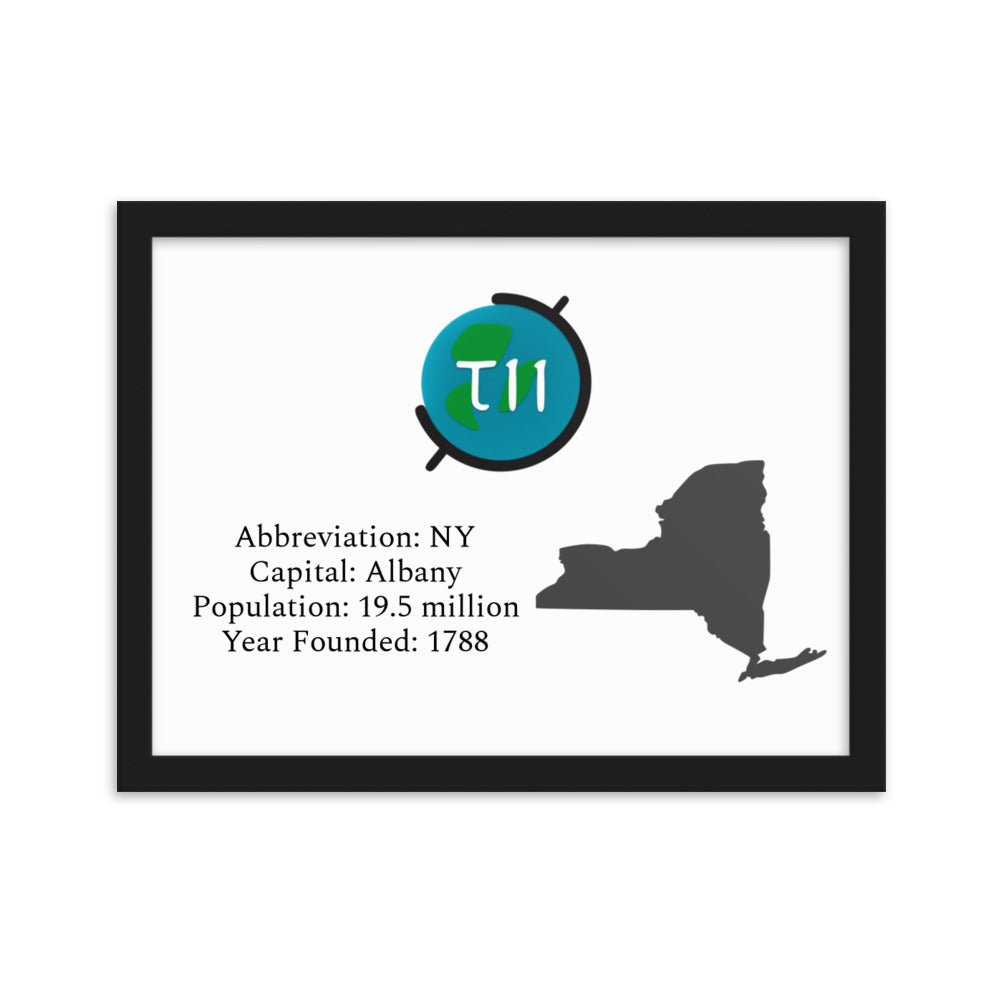 TII - Limited Edition New York Print (Framed)